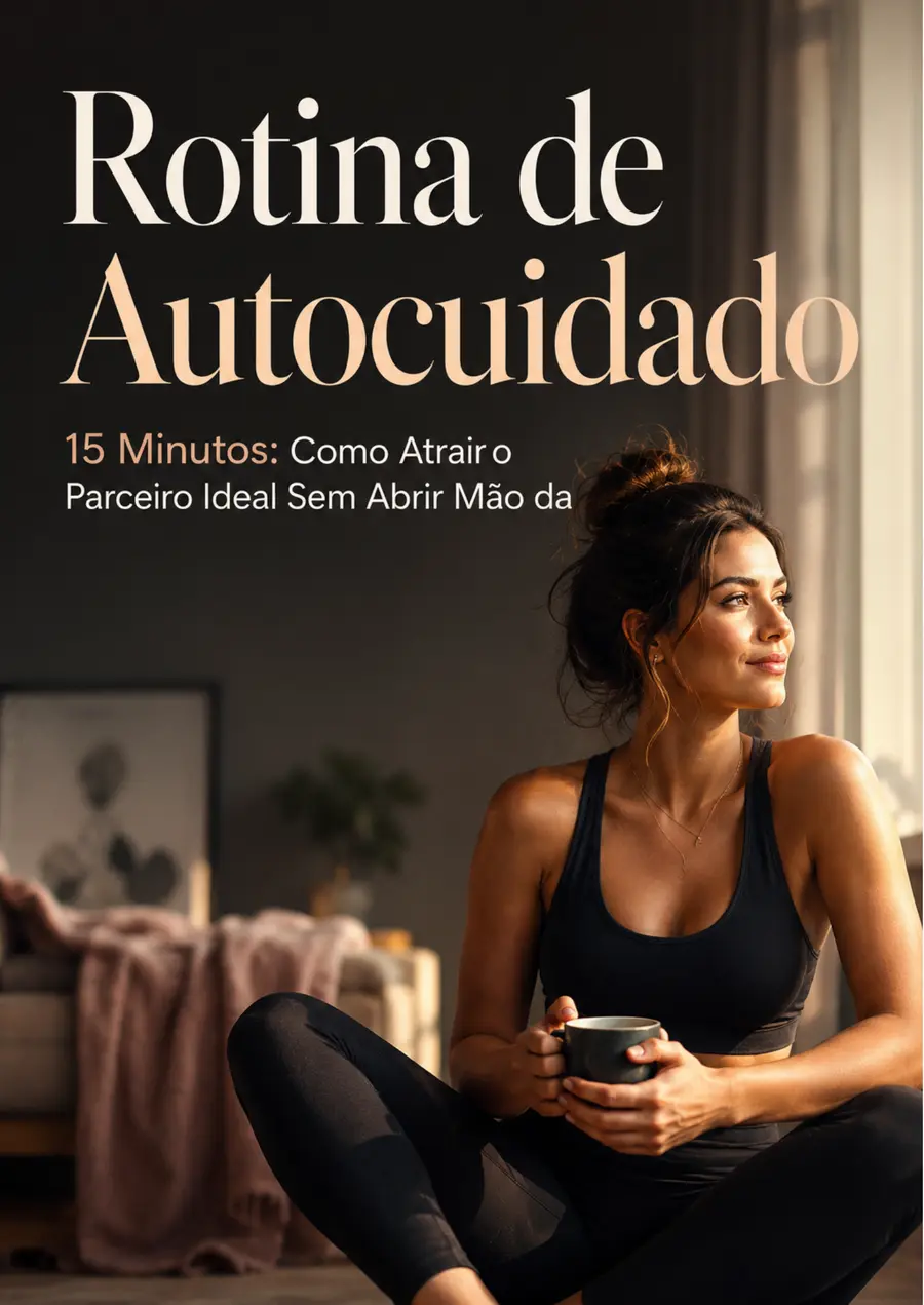 Capa do e-book Rotina de Autocuidado